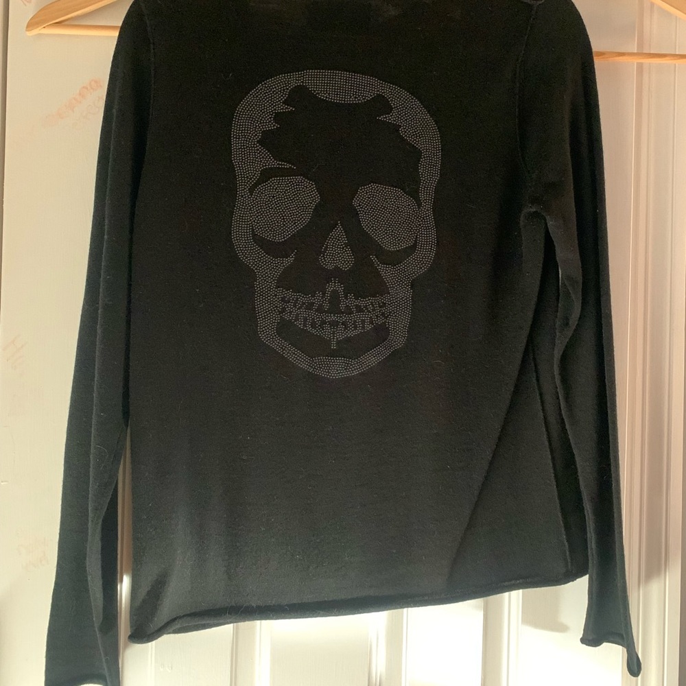 Zadig & Voltaire Merino Wool Black Sweater like new
